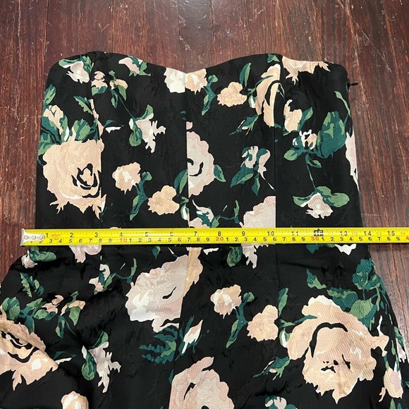 NWT Club Monaco Silk and Wool Floral wide leg Jumpsuit - Picture 5 of 12